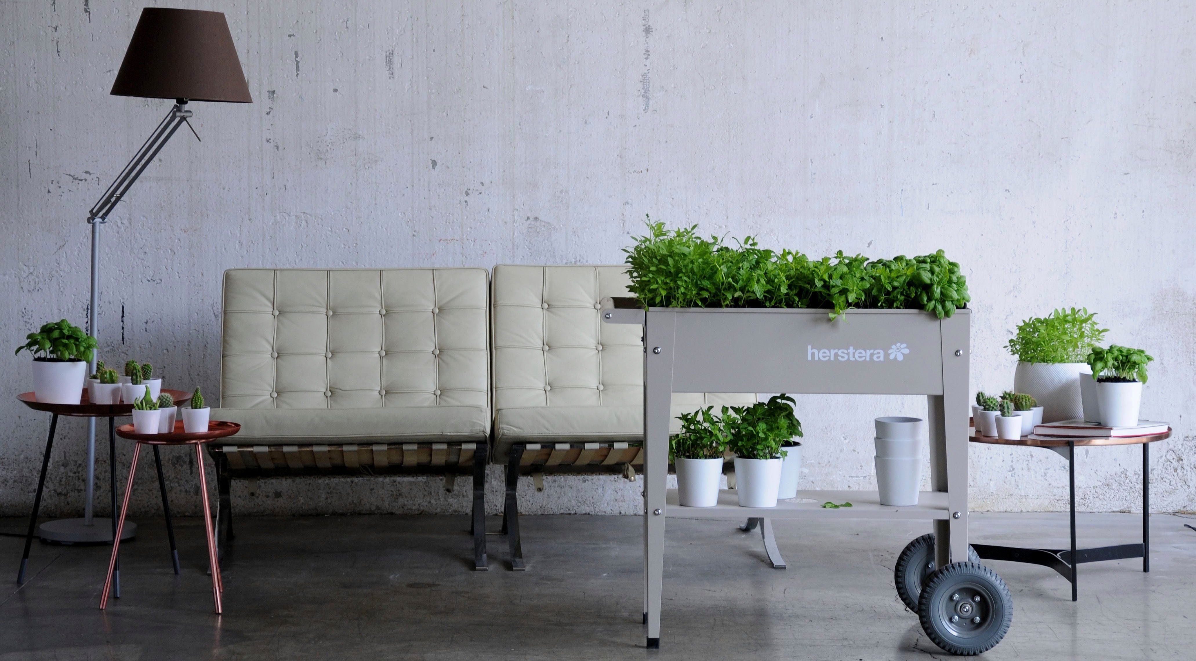 Herstera Garden Hochbeet Barcelona Liso, BxTxH: 75x35x80 cm