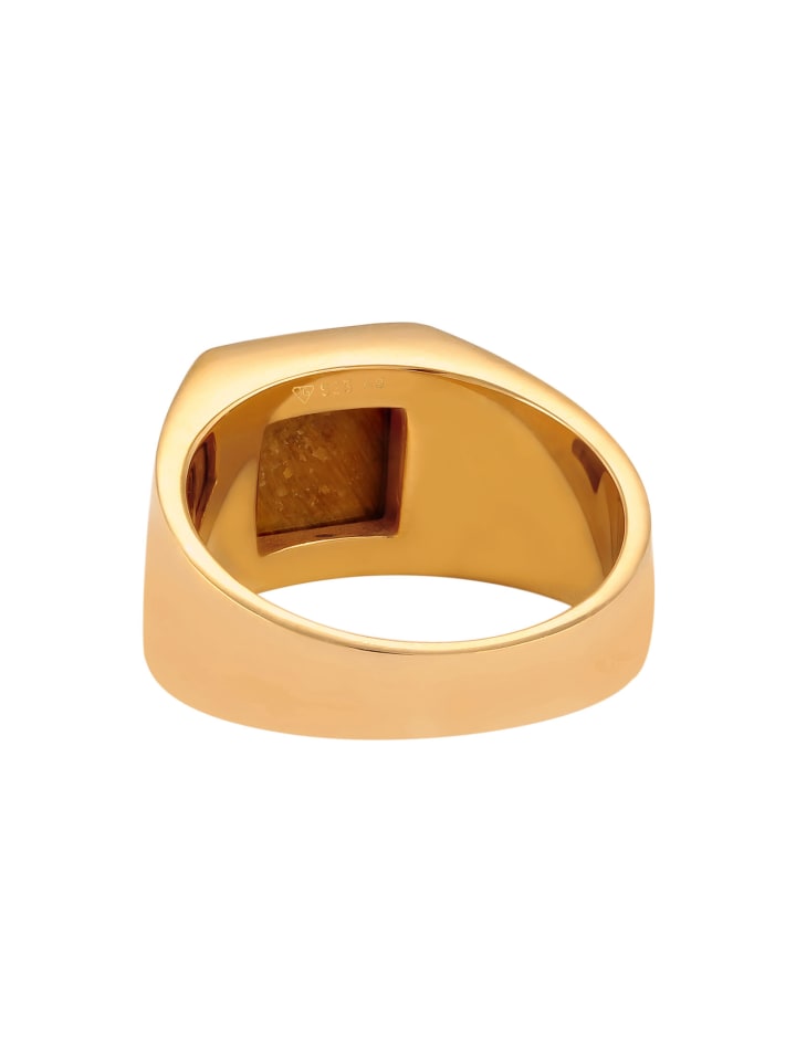 KUZZOI Ring 925 Sterling Silber in Gold günstig kaufen