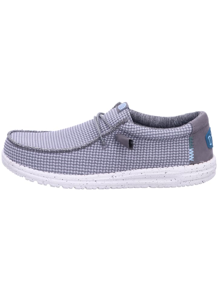 Hey Dude Herren Halbschuhe Wally in Grau günstig kaufen