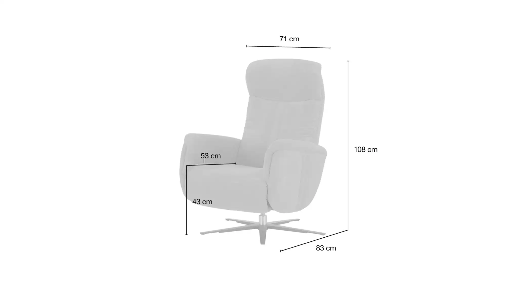 Kollektion Kraft Drehsessel Franzi