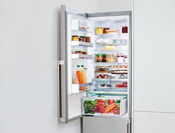 BOSCH Kühl-/Gefrierkombination KGN86AIDR, 186 cm hoch, 86 cm breit