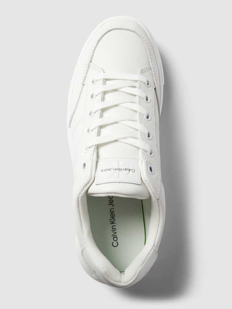 Sneaker mit Label-Details Modell 'CHUNKY' in weiß