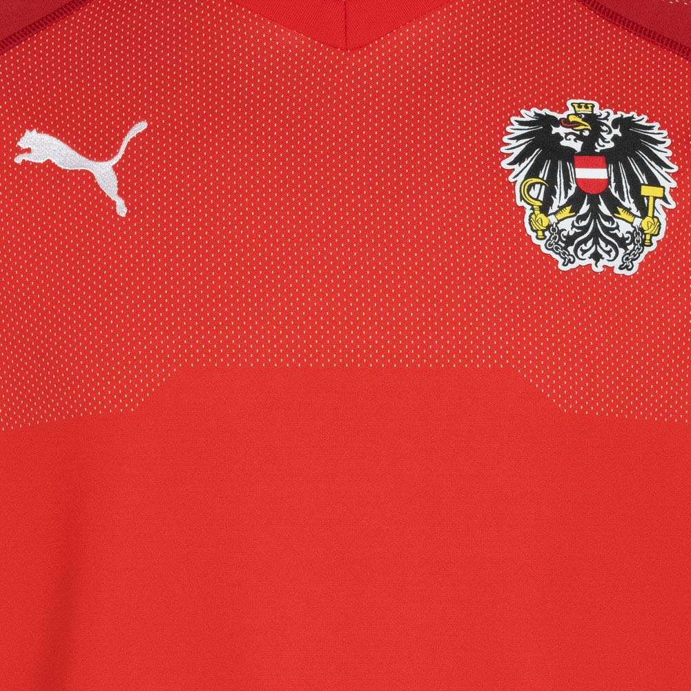 Österreich ÖFB PUMA Kinder Heim Trikot 752515-01