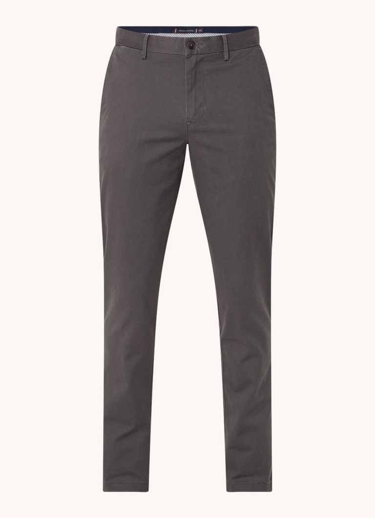 Tommy Hilfiger 1985 Bleecker pieguļošas chino bikses no organiskās kokvilnas maisījuma