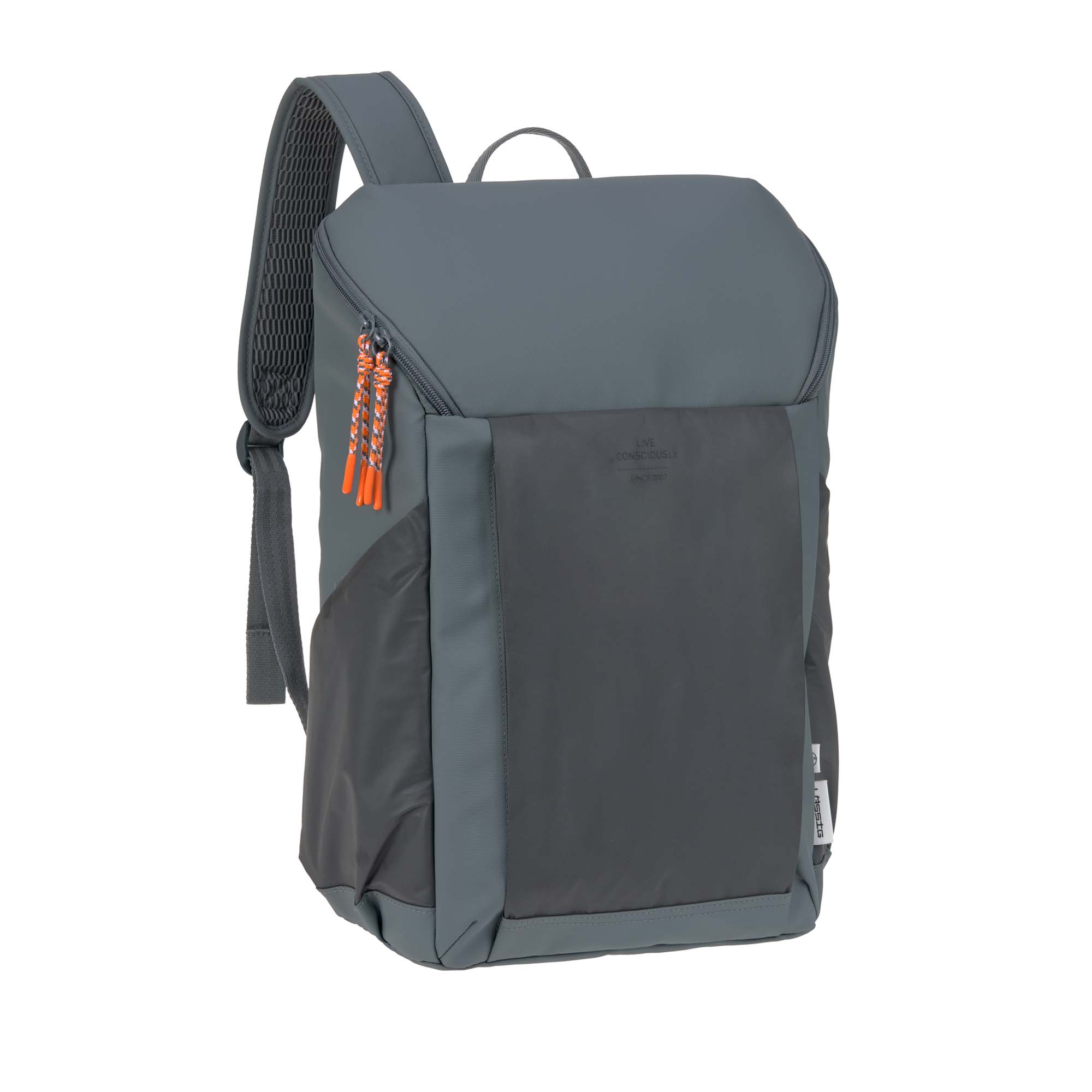 Wickelrucksack reflektierend - Slender Up Backpack, Anthrazit
