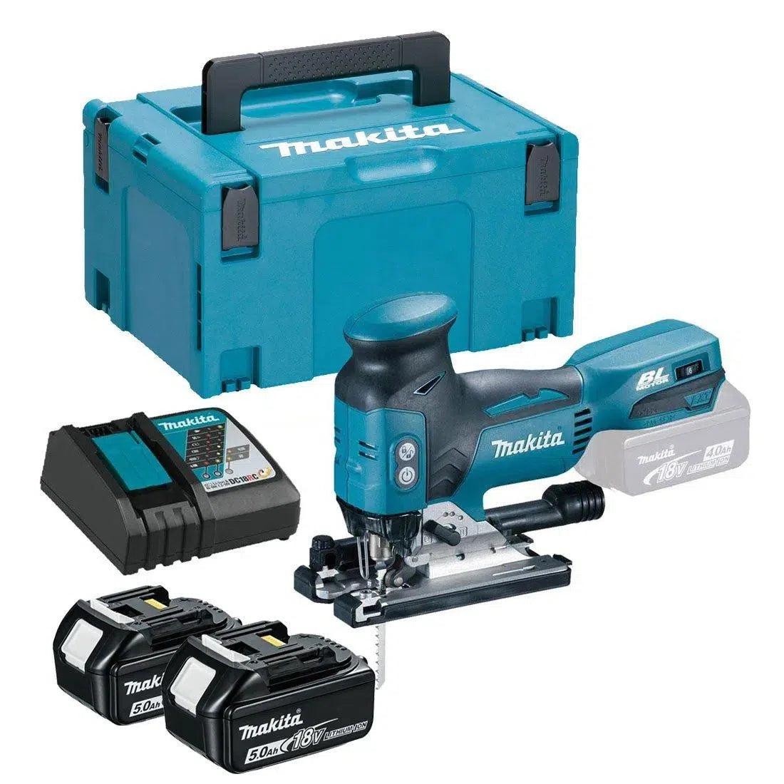Wyrzynarka litowo-jonowa Makita DJV181RTJ 18 V 5,0 Ah