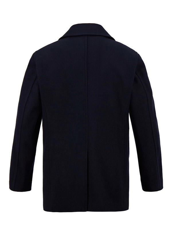 BOGGI MILANO, Cabanjacke, Schurwolle, dunkelblau