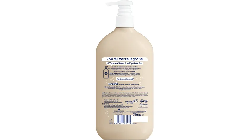 SCHAUMA Shampoo Repair & Pflege 750ml 750 ml