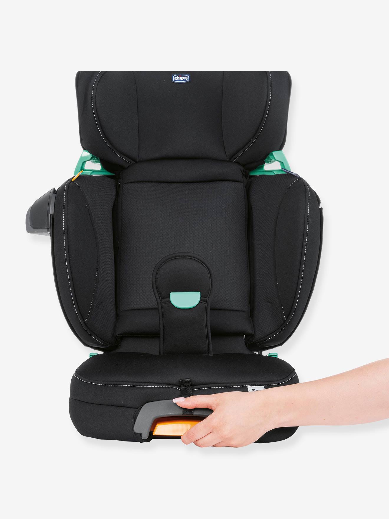 Siège-auto CHICCO Fold&Go i-Size 100 à 150 cm, équivalence groupe 2/3 black