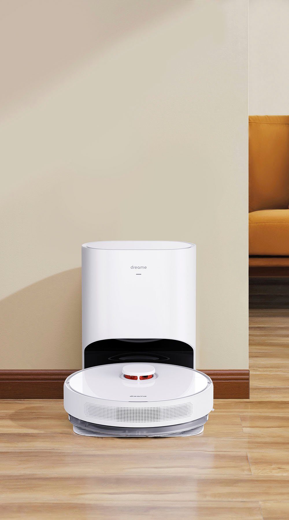 dreame Saugroboter Dreame D10 Plus;, 46 W, mit Wischfunktion und Absaugstation