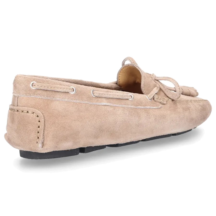 EN AVANT - Loafer 121 Veloursleder - beige