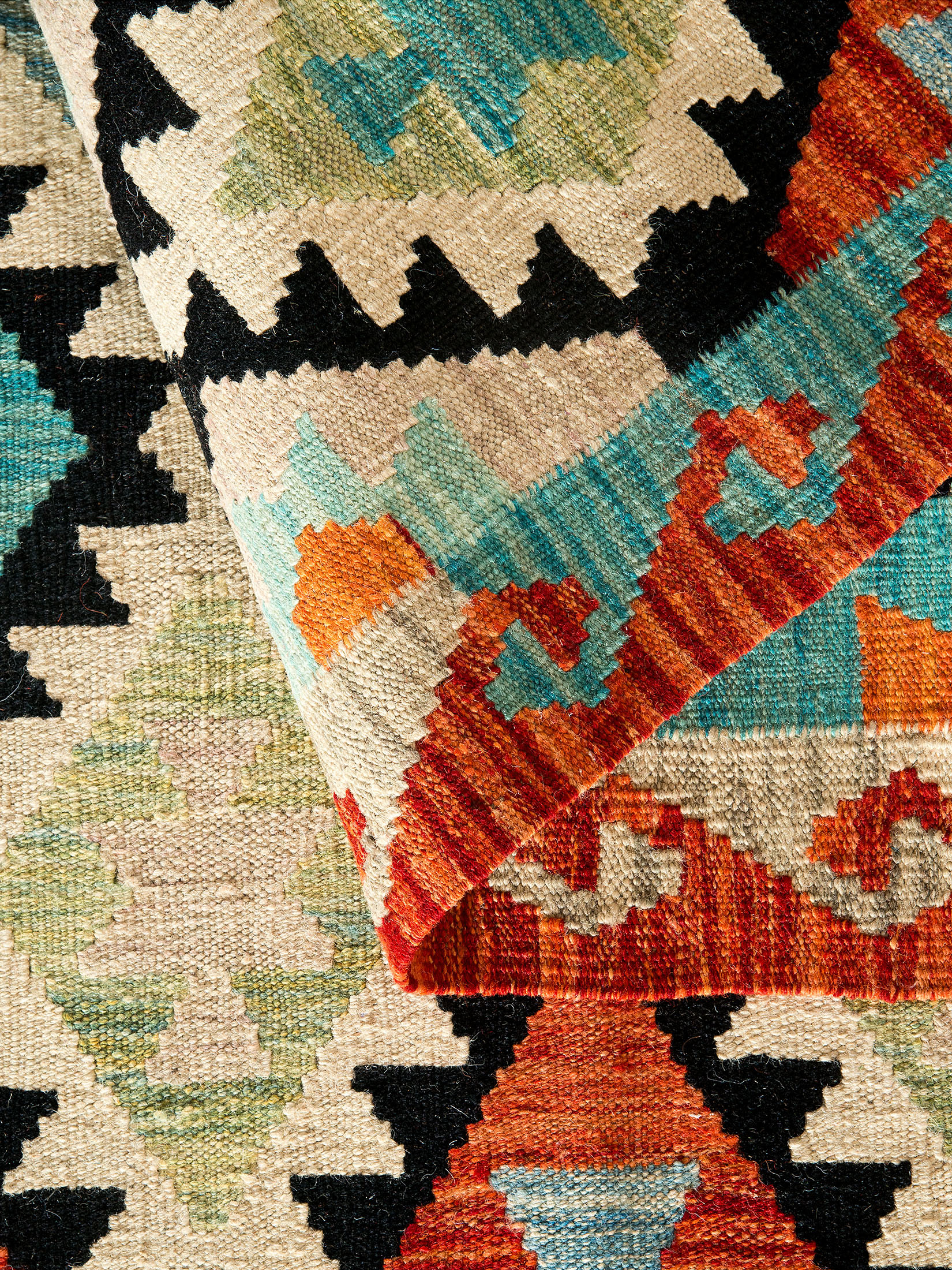Afghan Kelim ca. 80 x 128 cm, Unikat / Einzelstück