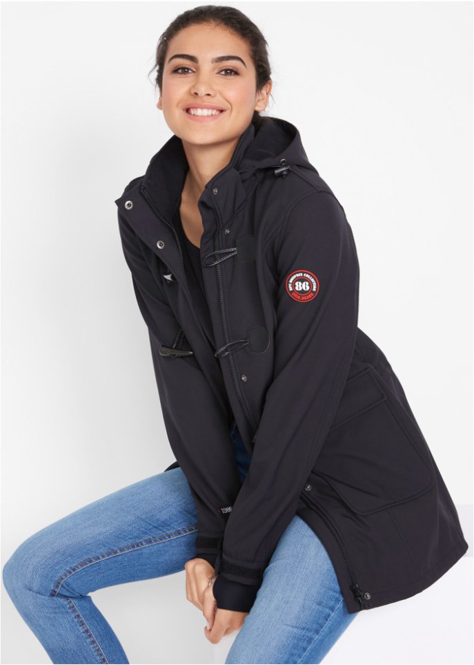 Duffle-Jacke aus Softshell