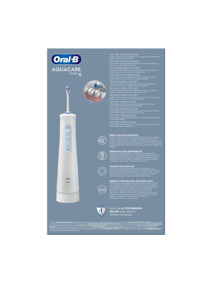 Oral-B Munddusche AquaCare 4 in Blau günstig kaufen onesize
