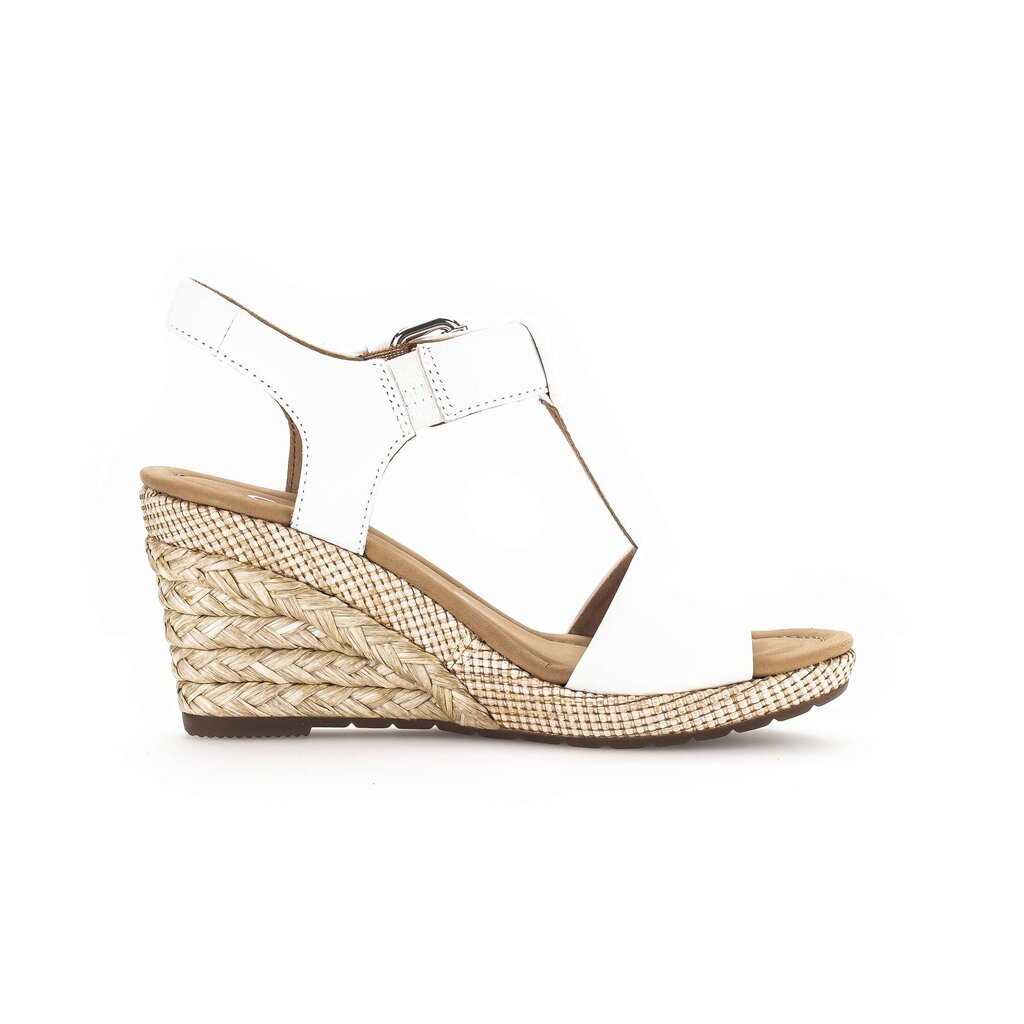 Gabor comfort Keilsandalette weiß