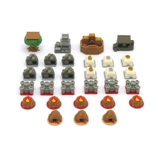 Upgrade kit for The Marauder Expansion, Hirelings and Landmarks - Root - 30 pieces
