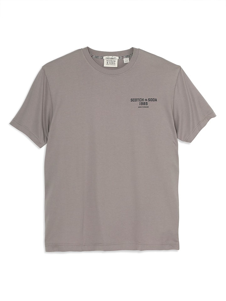 Scotch & Soda Shirt in Grau günstig kaufen