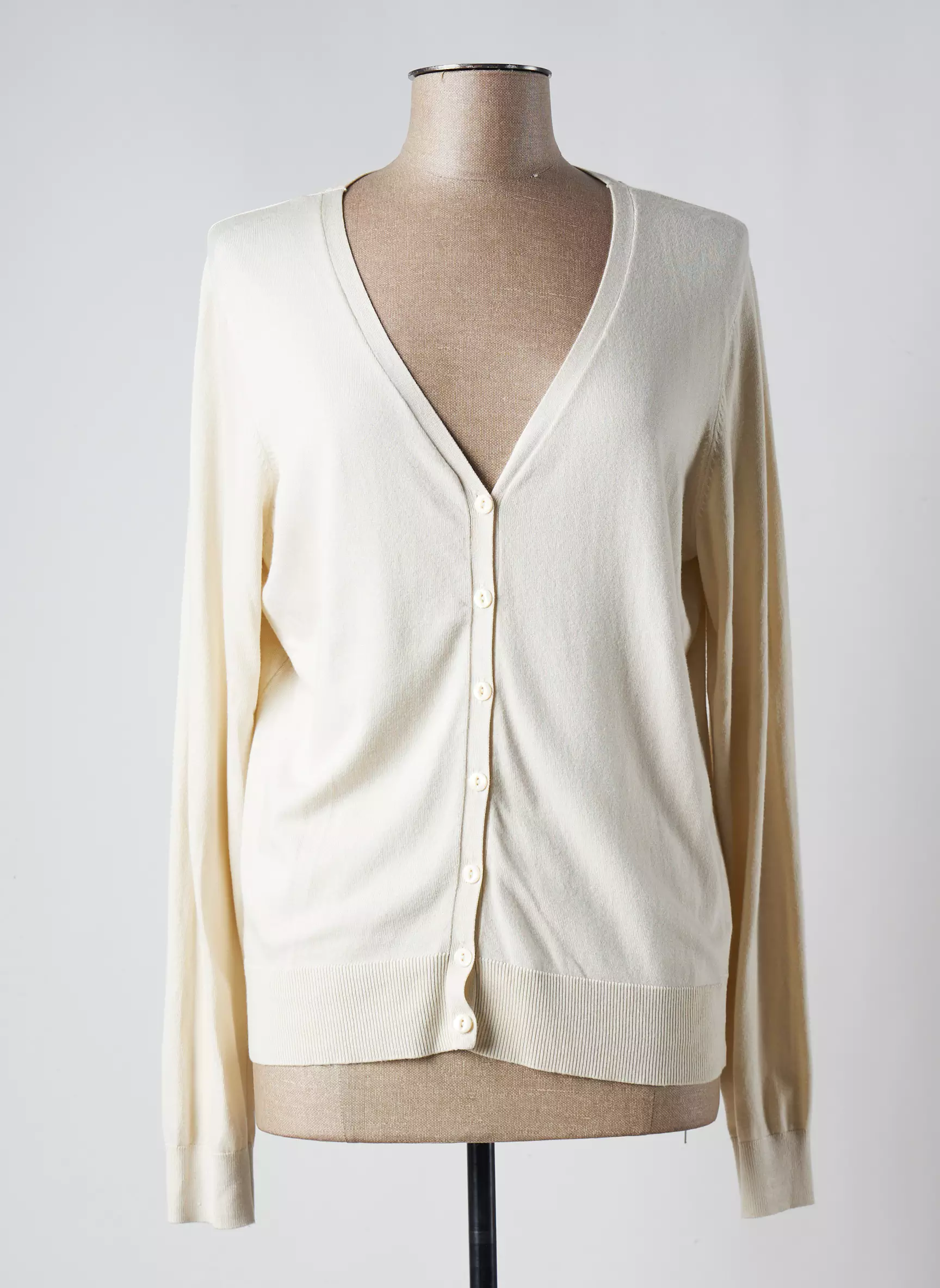 Zilch Cardigans Femme couleur beige