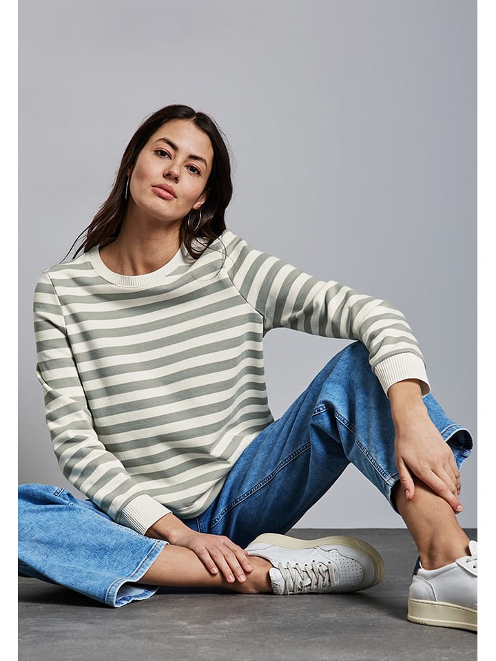 Street One Sweatshirt in Beige günstig kaufen