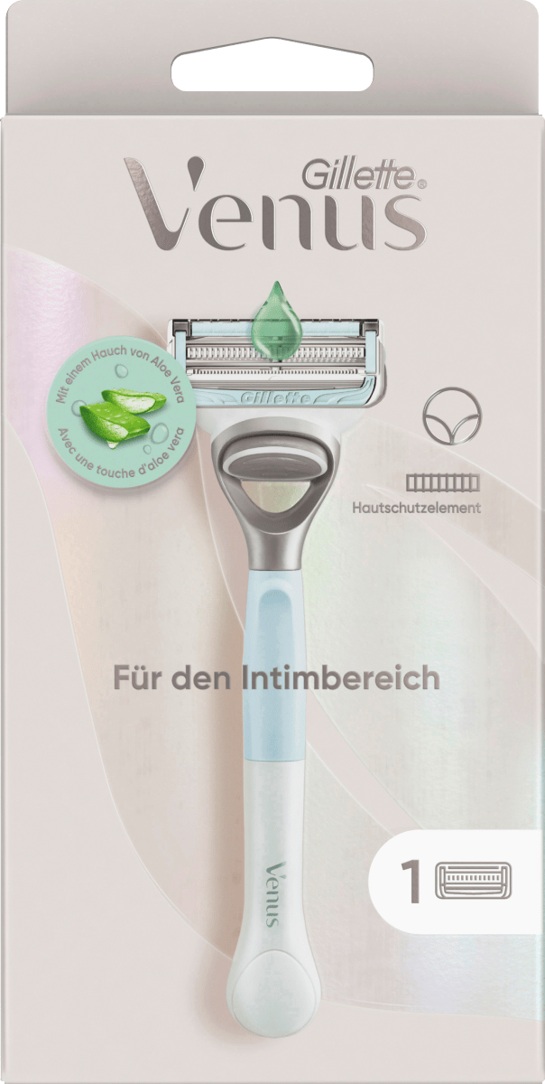 Rasierer für den Intimbereich, Aloe Vera, 1 St