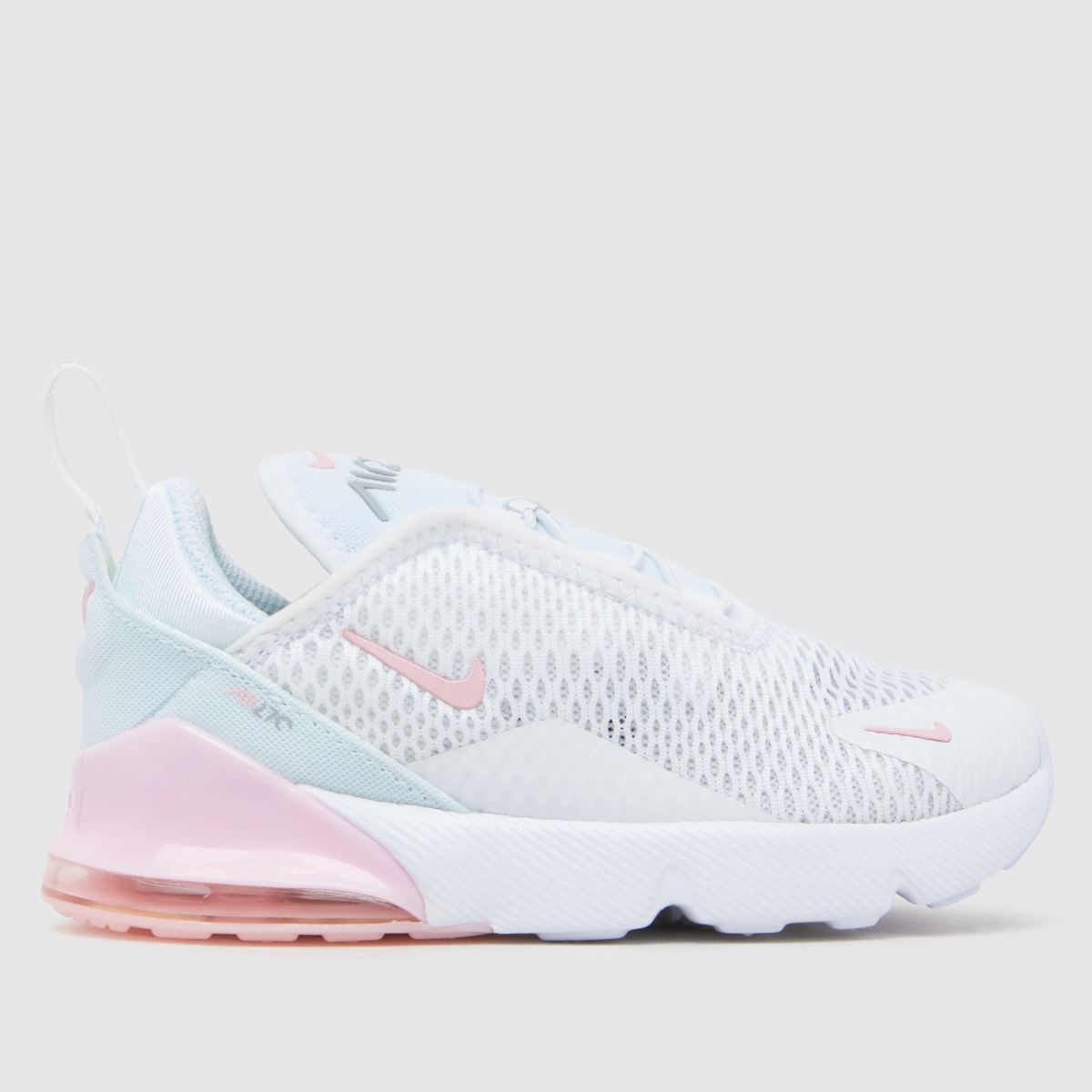 Nike vita Air Max 270 flickor småbarnsskor