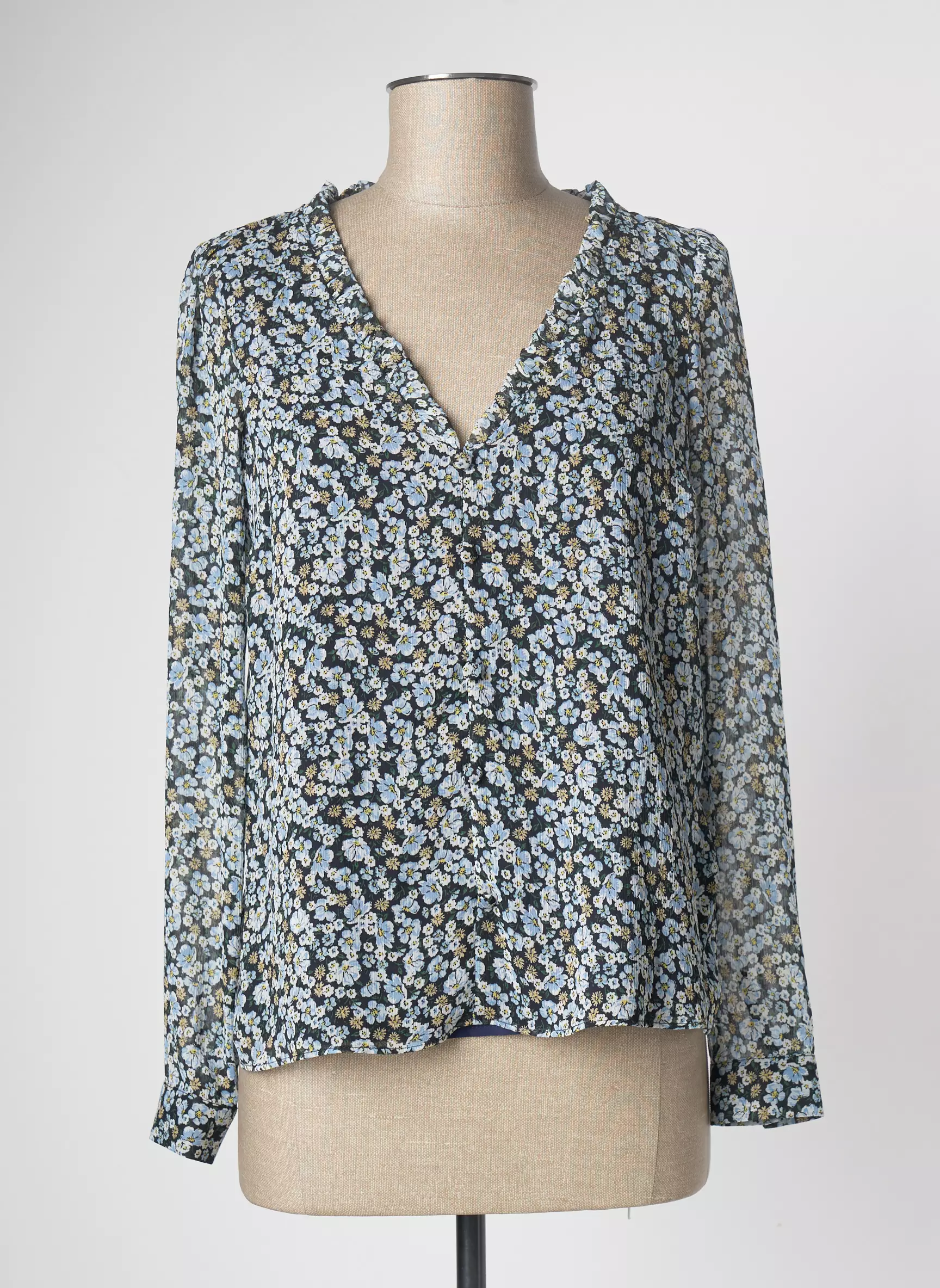 Naf Naf Blouses Femme couleur bleu