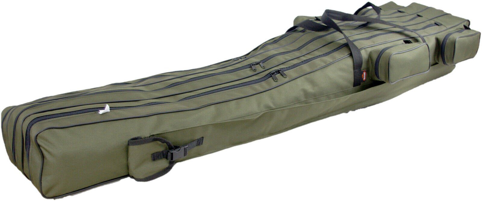 Aves-24 Angelrutentasche Rutenfutteral PREMIUM RUTENTASCHE Angeltasche 2, 3 Kammer 150 - 190cm, 160 cm, 3 Kammern