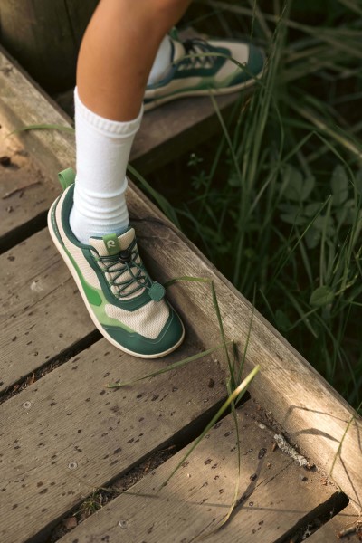 Reima ~ Tallustelu LowCut Sneaker + TEX ~ Light Beige/Green