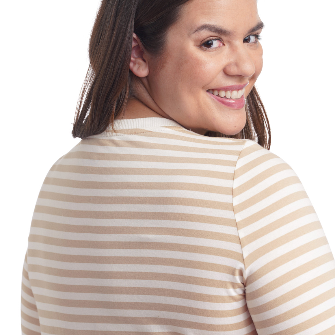 Damen Langarmshirt gestreift