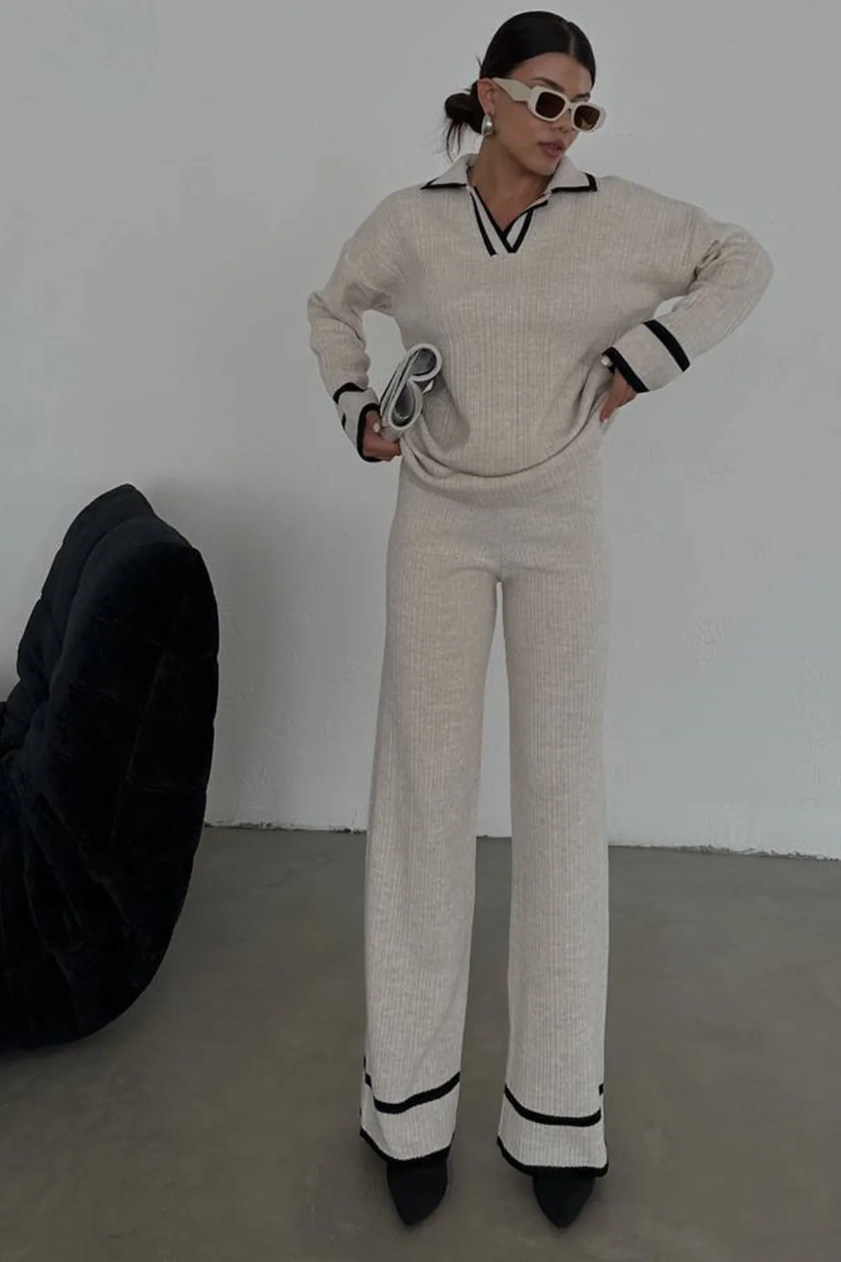 lovebox  Zweiteiler - Beige - Regular Fit