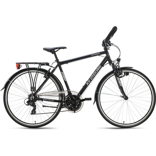 TREKKINGRAD TREKKINGRAD HERREN 28? CANTERBURY 21 GANG SCHWARZ MULTIPOSITIONSLENKER