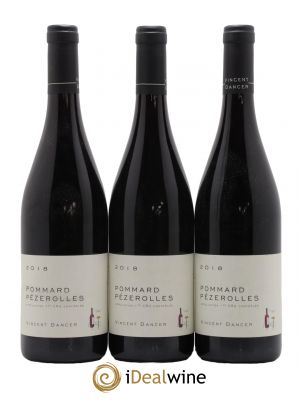 Pommard 1er Cru Les Pézerolles Vincent Dancer  2018 - Lot de 3 Bouteilles
