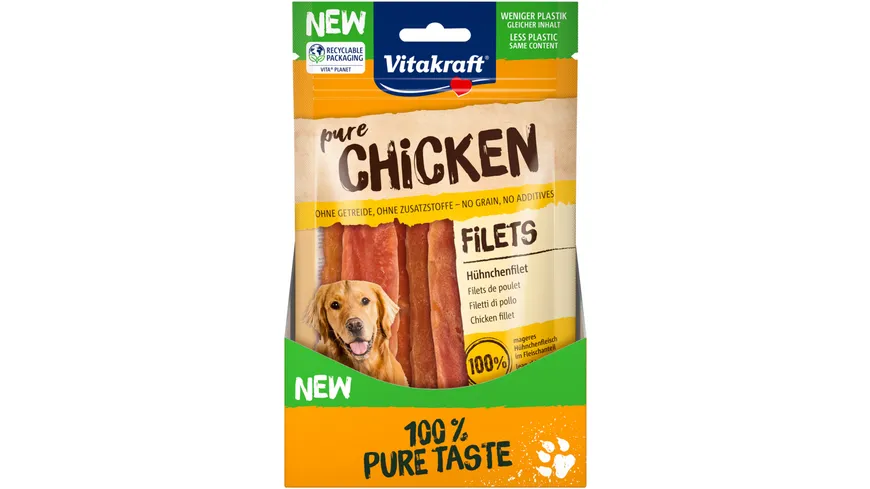 Vitakraft Hundesnack CHICKEN Hühnchenfilet 80 g