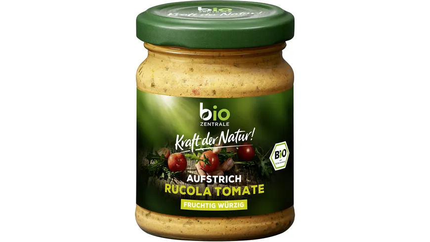 biozentrale Bio Brotaufstrich Rucola-Tomate 125 g