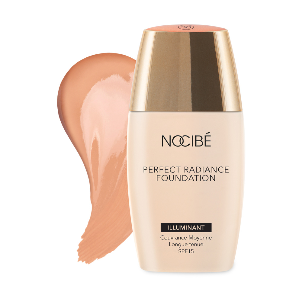 Nocibé Perfect Radiance Foundation Fond de Teint Couvrance Moyenne & Fini Lumineux