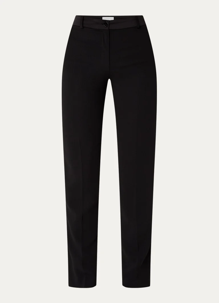 Pantaloni cu talie înaltă și buzunare laterale, de la Claudie Pierlot Parfum.