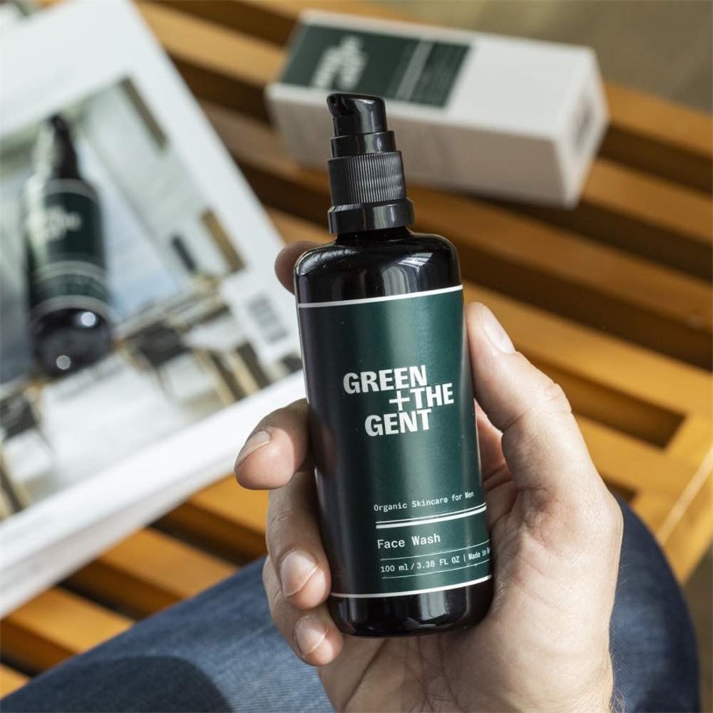 Green + The Gent Face Wash nettoyage du visage