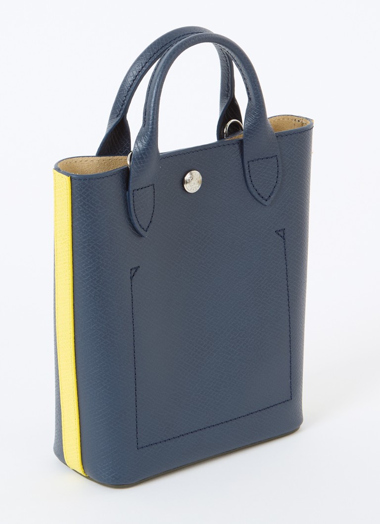 Longchamp Épure Re-Play leather crossbody bag XS with detachable shoulder strap