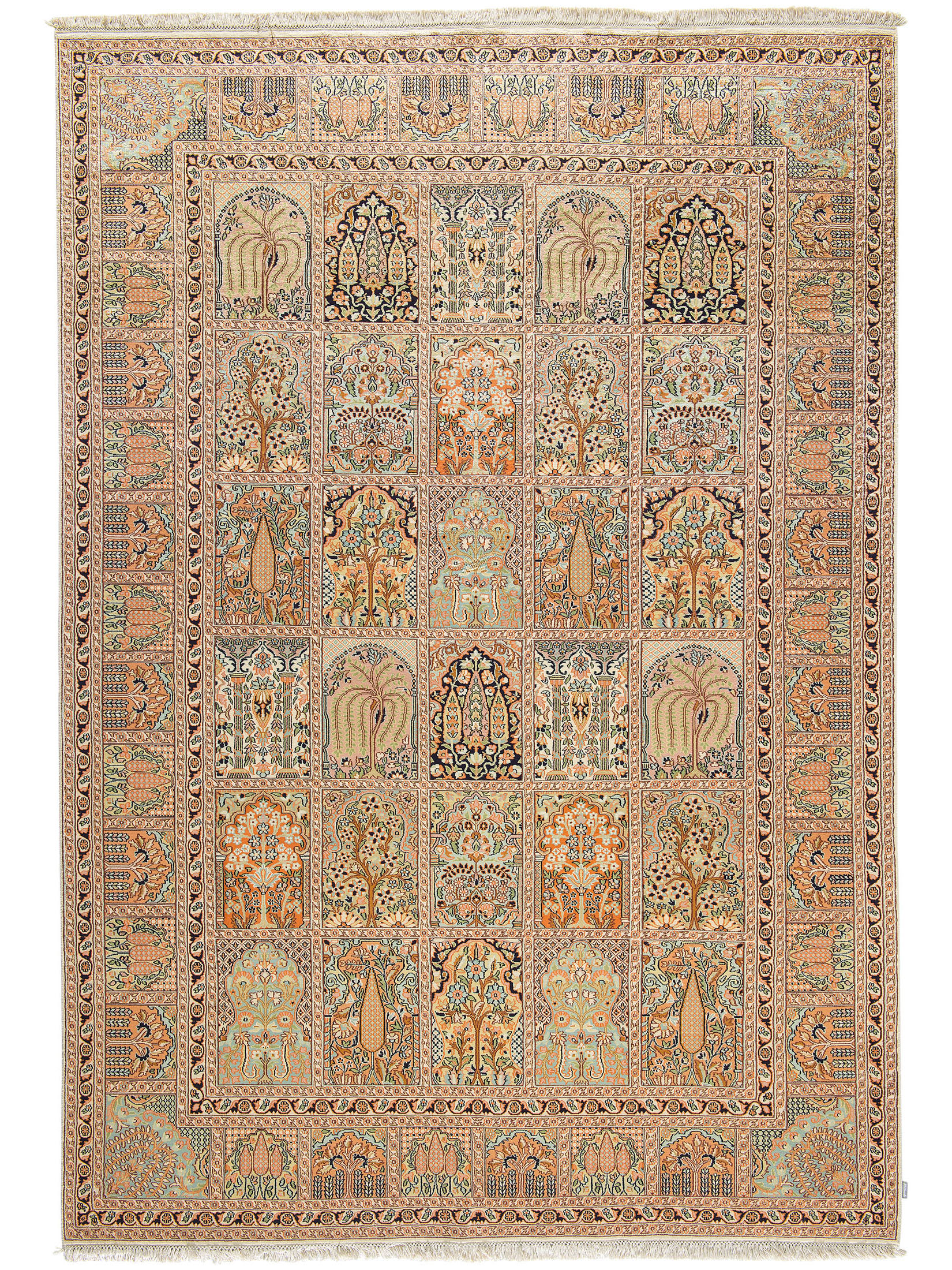 Kaschmir Seide 16/16 ca. 203 x 293 cm, Unikat / Einzelstück