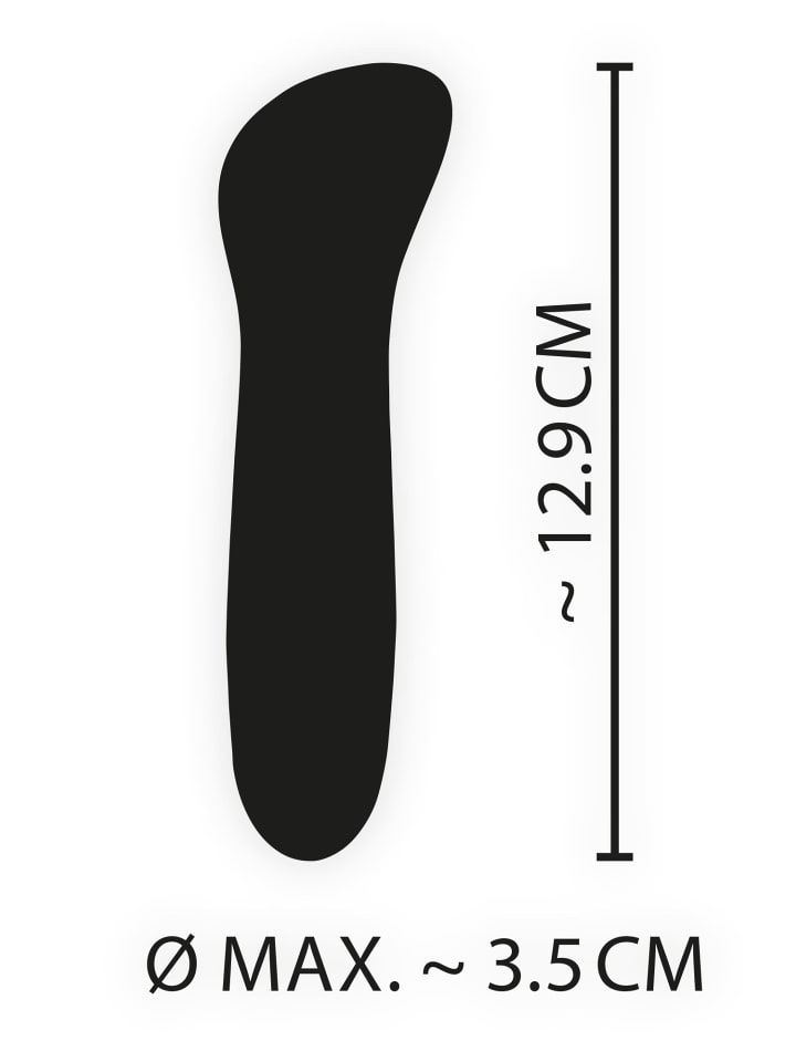 Cuties Vibrator Minivibrator in blau günstig kaufen 12,7 cm
