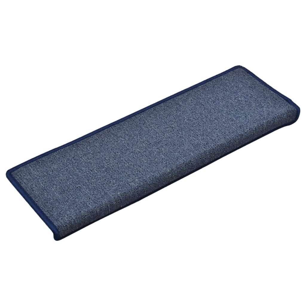 Stufenmatte Stufenmatten 10 Stk. 65x21x4 cm Blau, vidaXL, Rechteckig