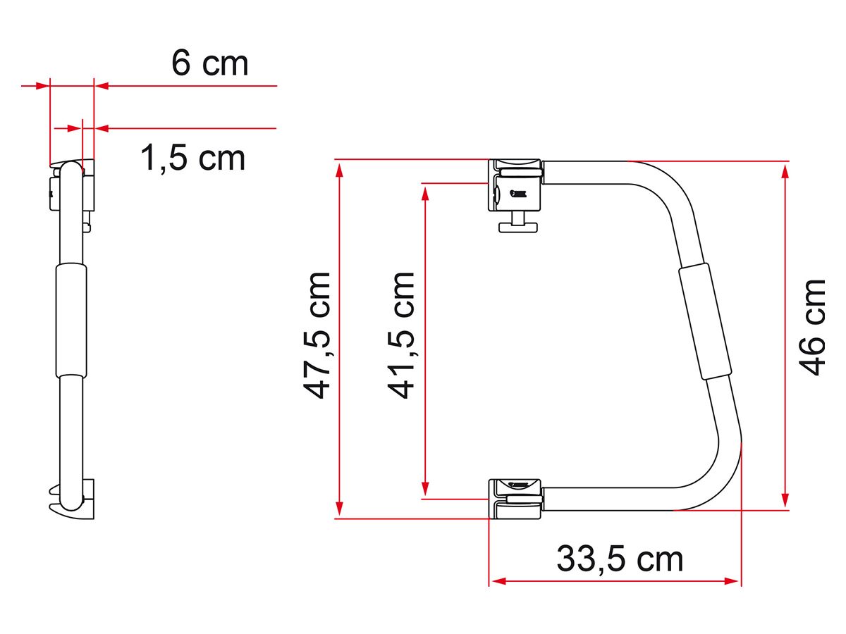 Fiamma Security 46 Einstiegsgriff