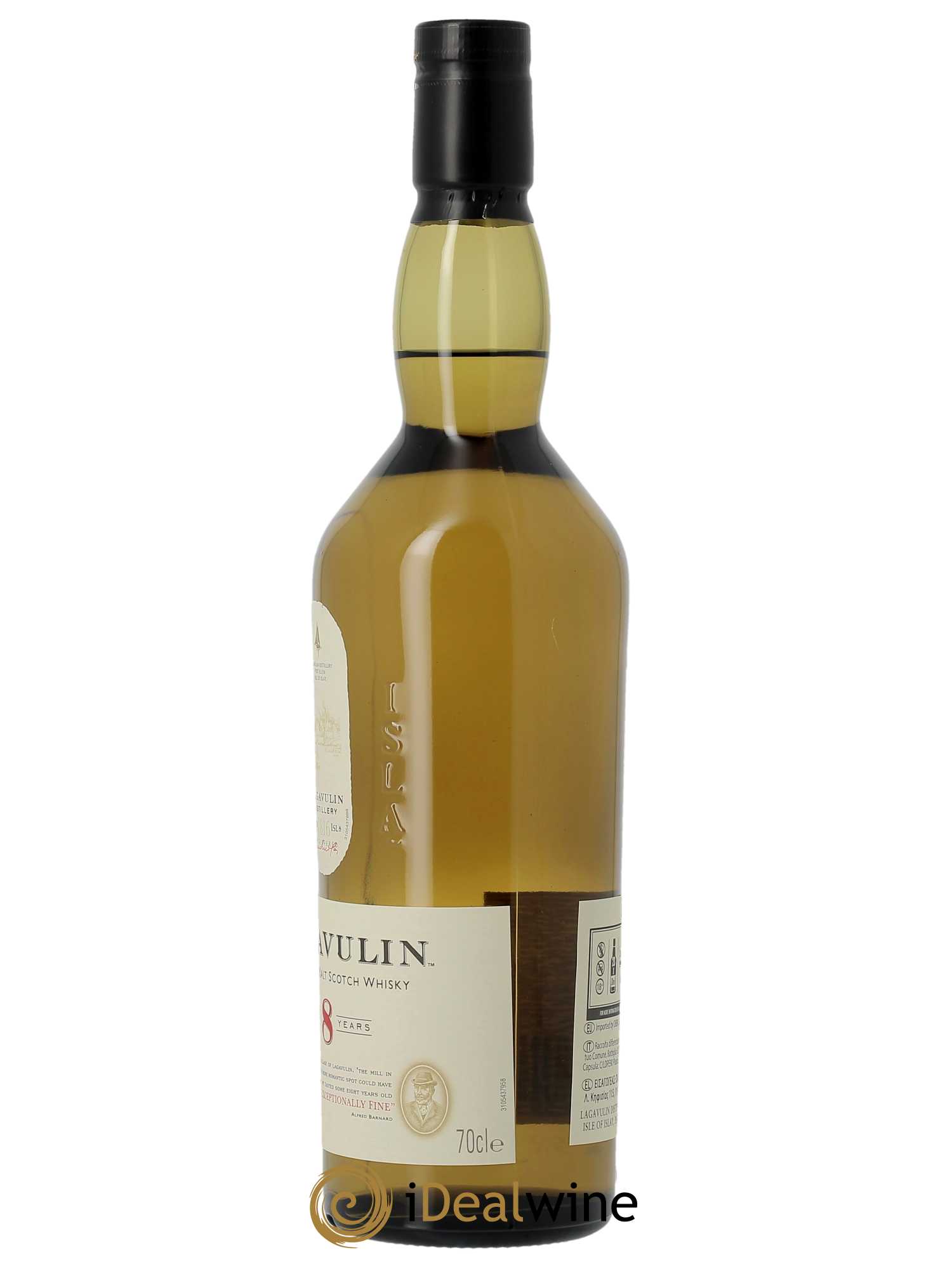 Whisky Lagavulin 8 ans Coffret Saveurs d'Écosse - 2 verres (70cl)  - Lot de 1 Bouteille