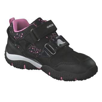 Geox J Baltic Girl Sneaker Bootie in schwarz