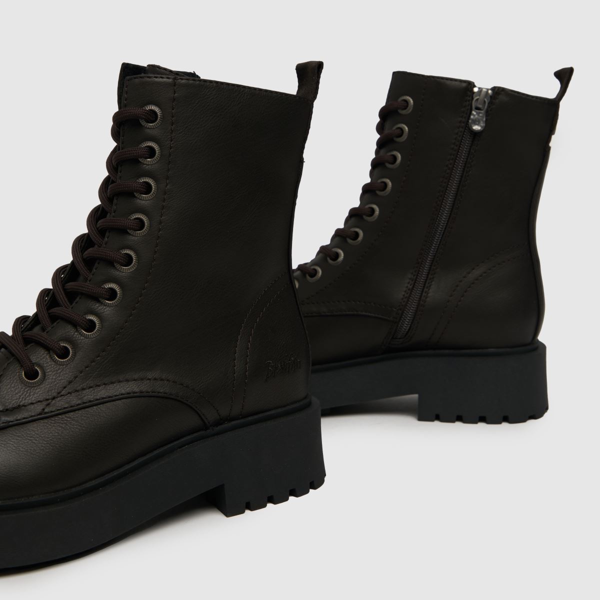 Blowfish Malibu – Rhodan – Bruna bikerboots i spets