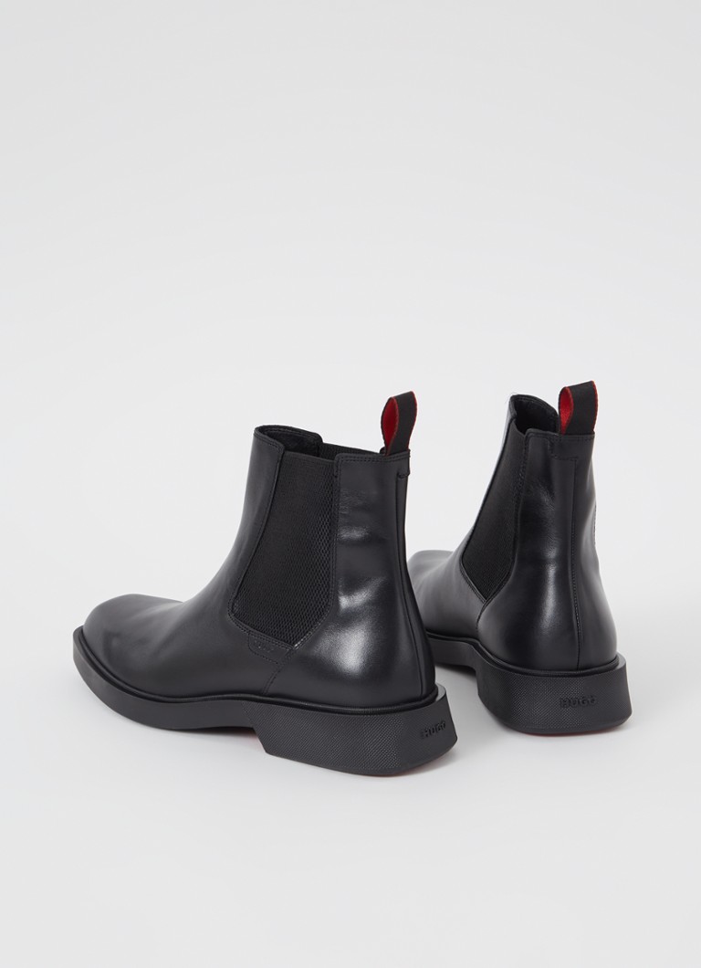 Bota Chelsea de couro HUGO BOSS