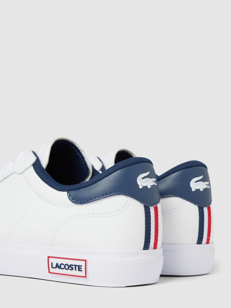 Sneaker mit Label-Details Modell 'POWERCOURT' in weiß