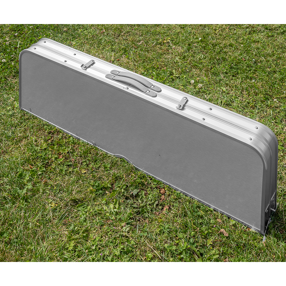 Better Home Camping Klappbarer Tisch Set 3tlg., Aluminium weiß