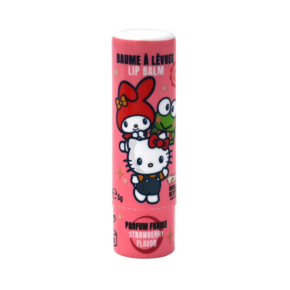 takecare Baumes à lèvre Hello Kitty and Friendsgoût Fraise Baume à lèvres