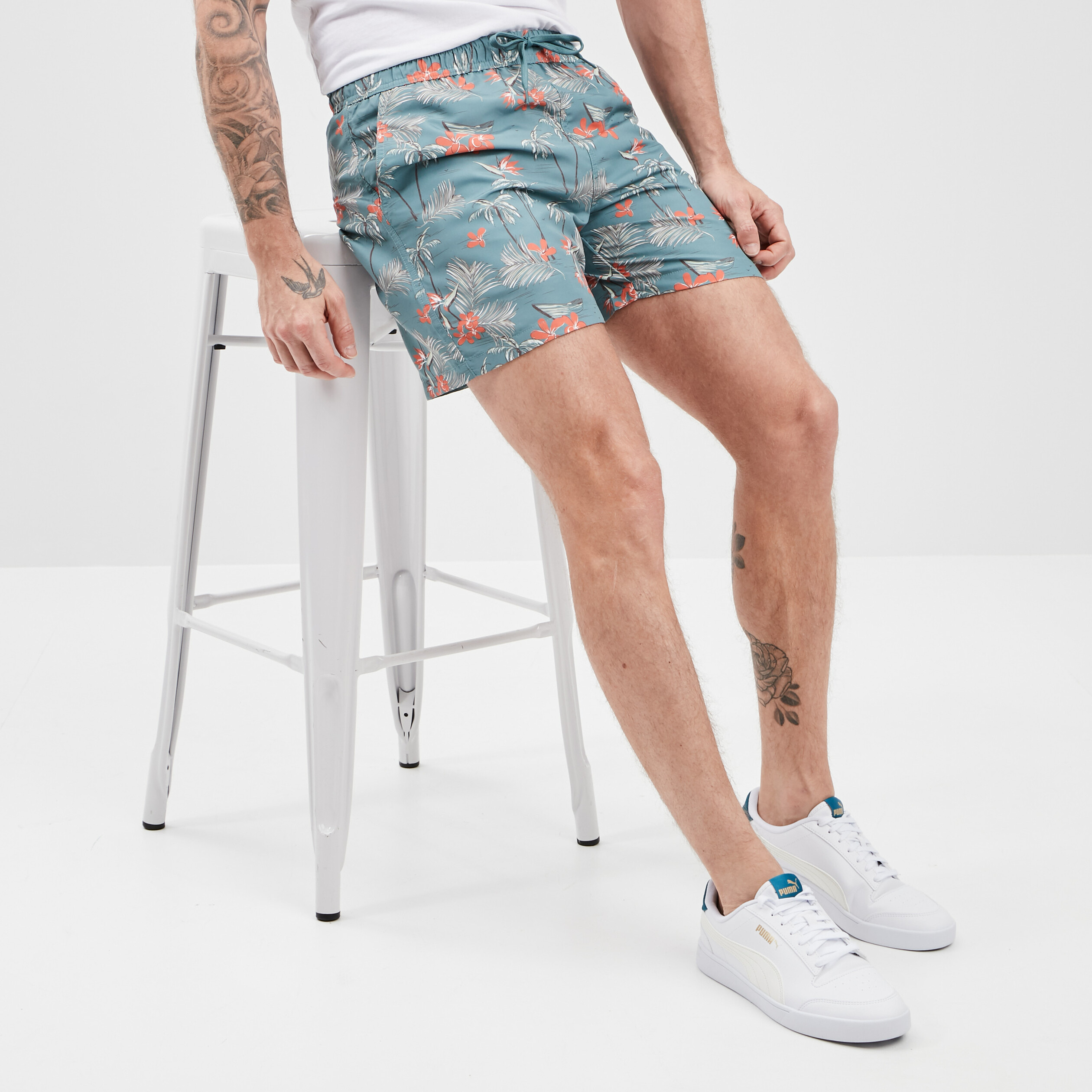 Short de bain vert homme | La Halle